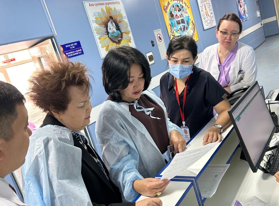 Визит руководителя управления материнского здоровья