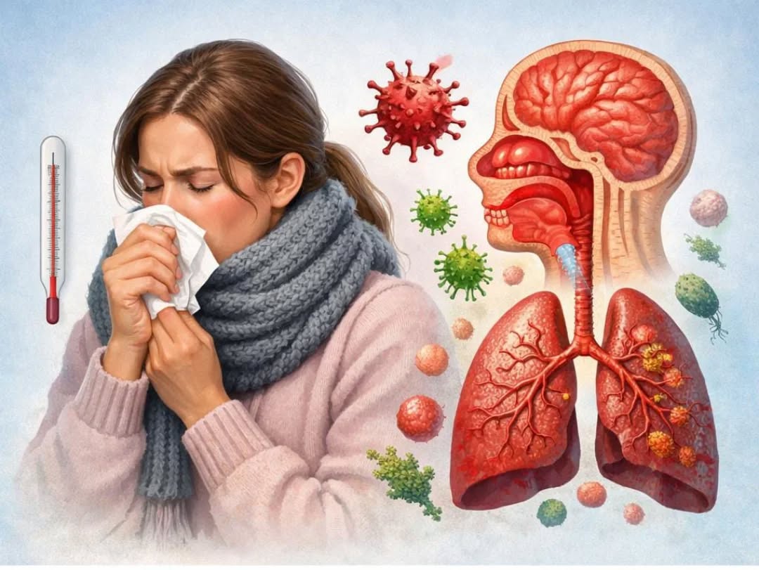 ЖРВИ (жедел респираторлық вирустық инфекция)