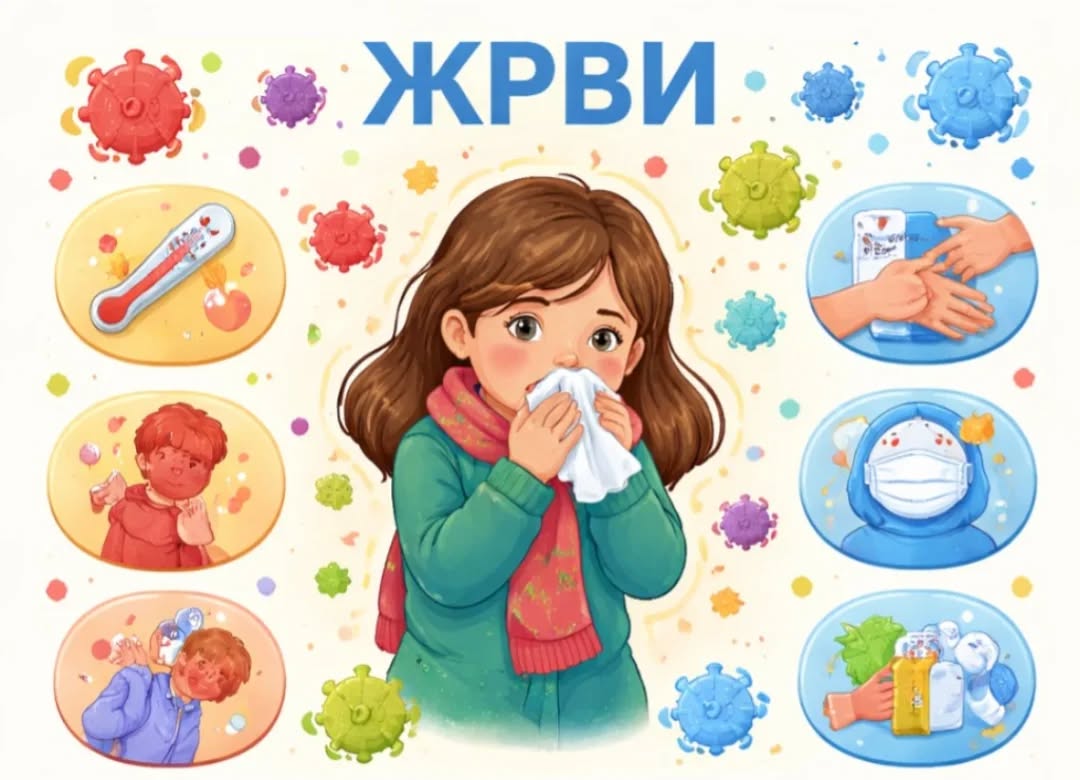 ЖРВИ (жедел респираторлық вирустық инфекция) туралы ақпарат