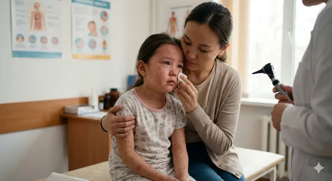 Қызылша – бұл өте жұқпалы вирус