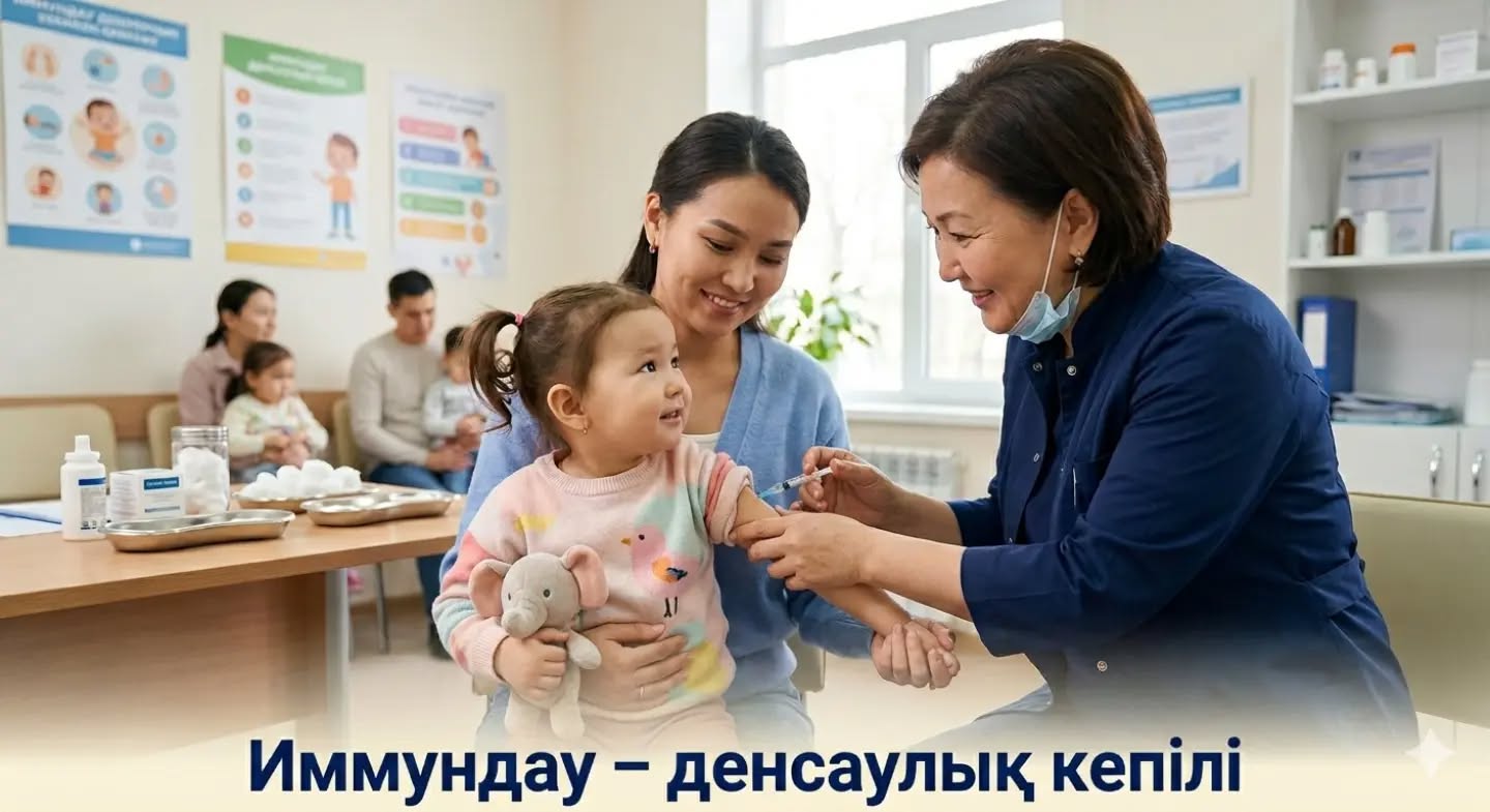 Иммундау – денсаулық кепілі