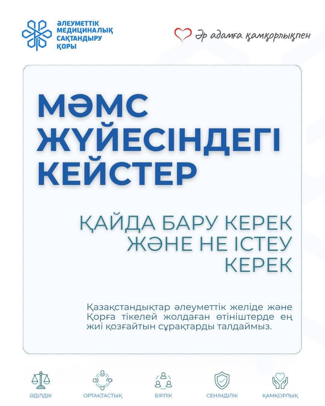 МӘМС жүйесіндегі кейстер